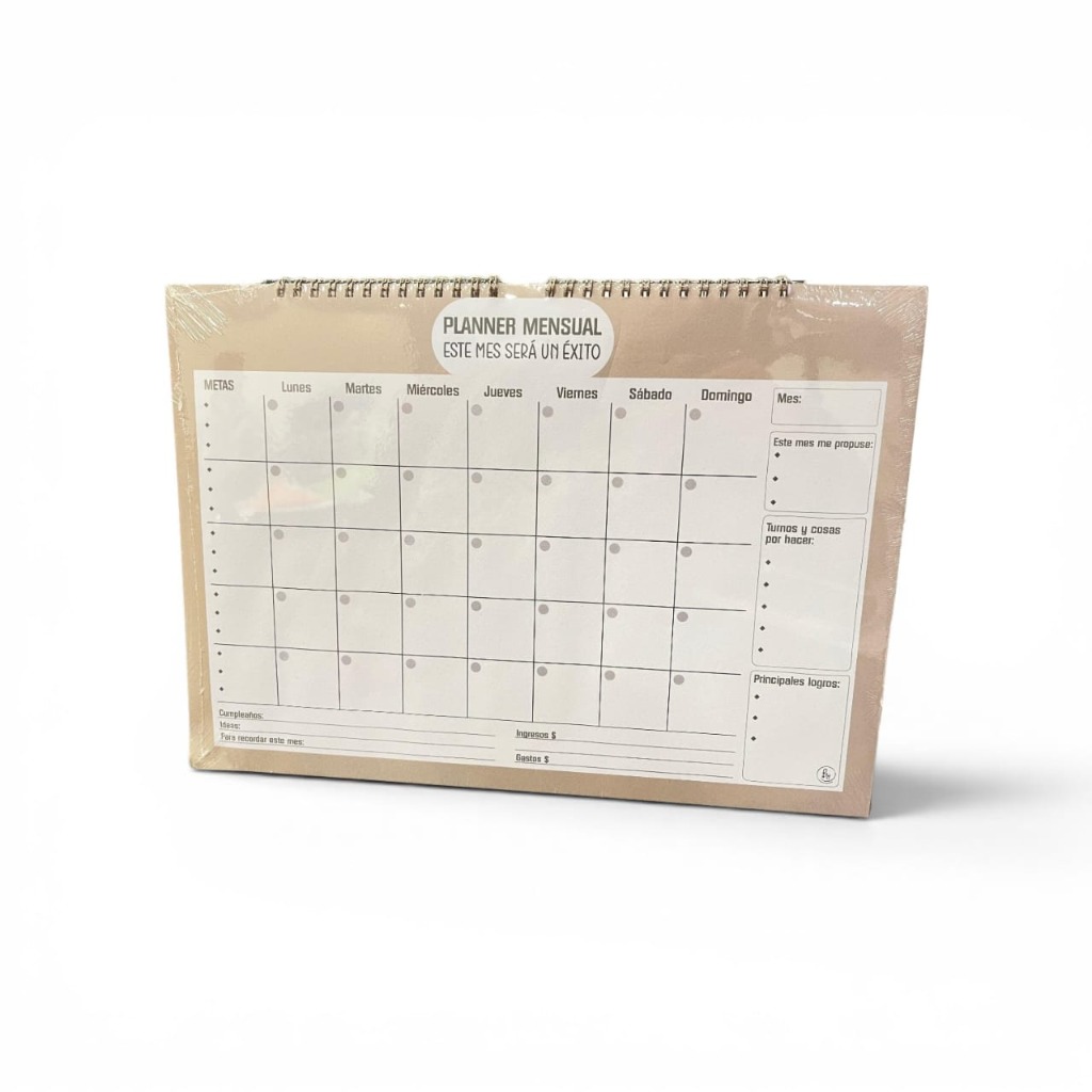 PLANIF..MENSUAL HORIZONTAL 35x25cm.OFFICE